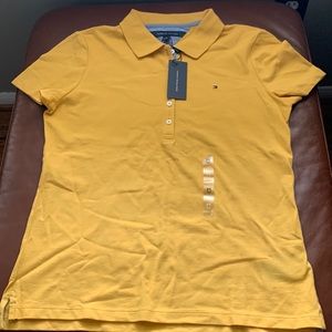 Women Polo yellow Tommy Hilfiger new with tags